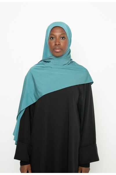 Lagoon satin jersey hijab