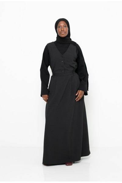 Kyoto schwarzes Kleid