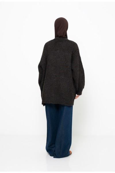 Gilet Moscou brown