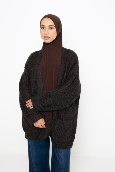 Gilet Moscou brown