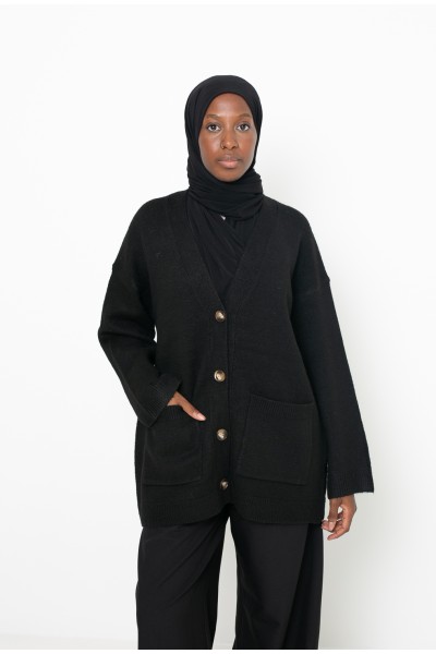 Cardigan Munich noir