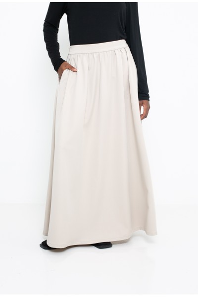 Paris city skirt in greige