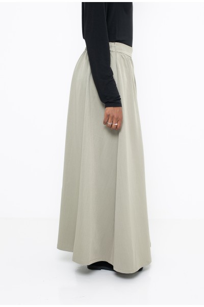Paris city sage skirt