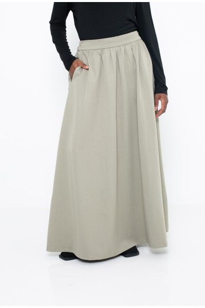 Paris city sage skirt