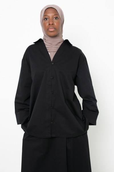 Falda Hanoi negra