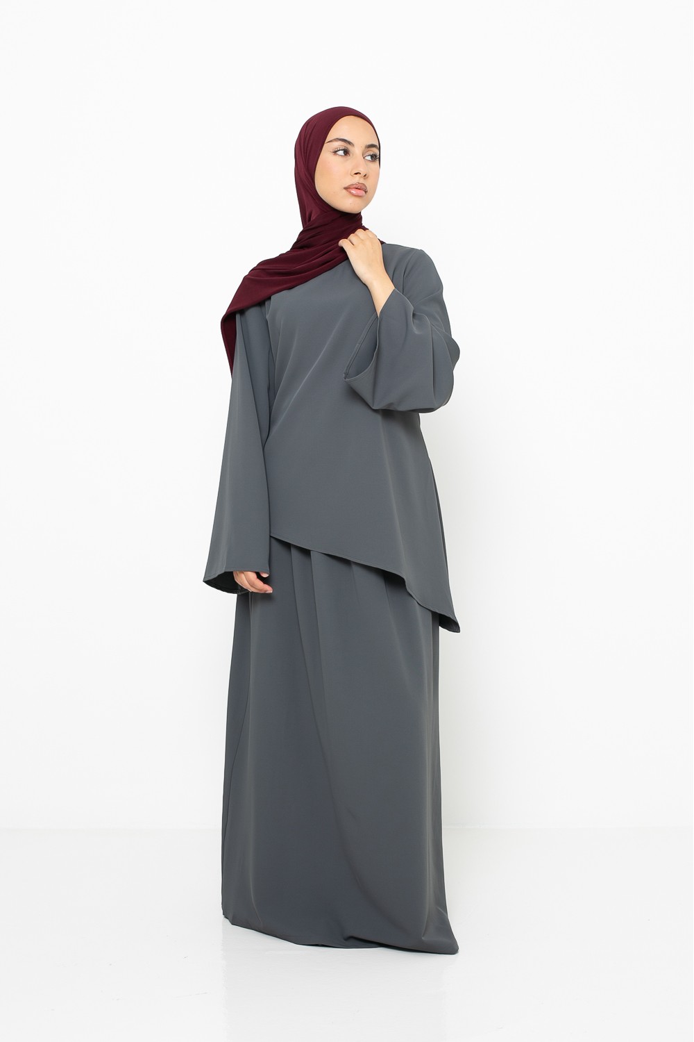 ensemble jupe asymétrique