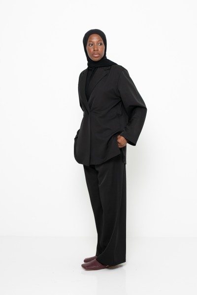 Conjunto negro de la ciudad de París