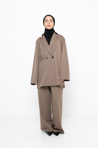 Paris city brown set