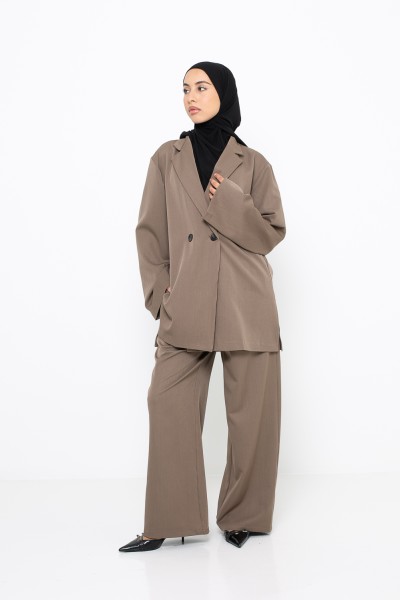 Paris city brown set