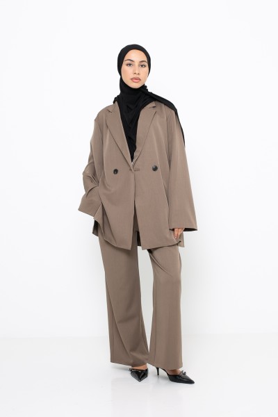 Paris city brown set