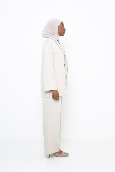 Paris city ensemble in gray