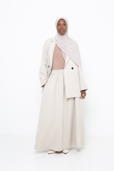 Paris city skirt in greige