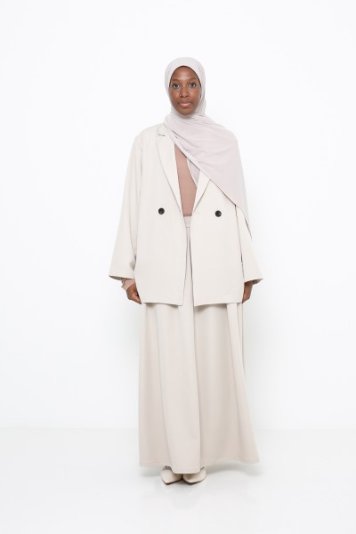 Paris city skirt in greige