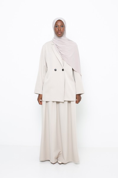Paris city skirt in greige