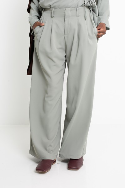 Pantalon Séoul sauge