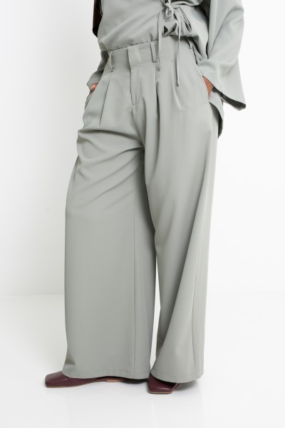 Pantalon Séoul sauge