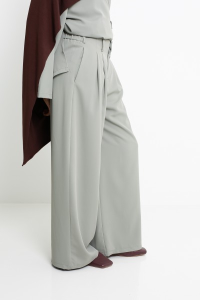 Pantalon Séoul sauge