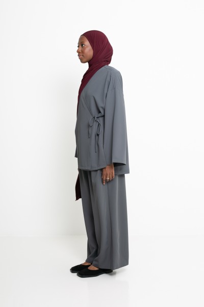 Grey Seoul Jacket