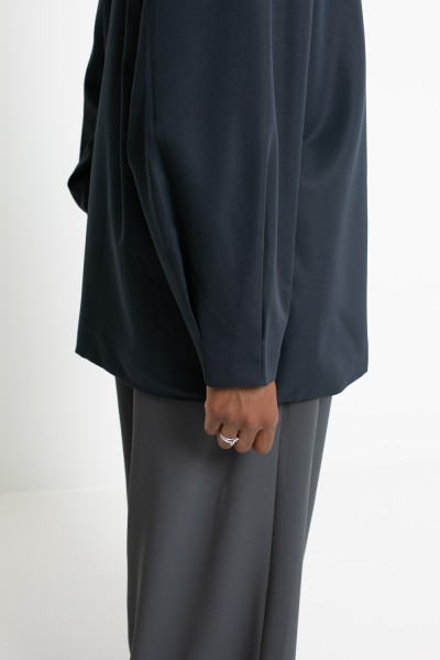 Trench minimalist Tokyo bleu marine