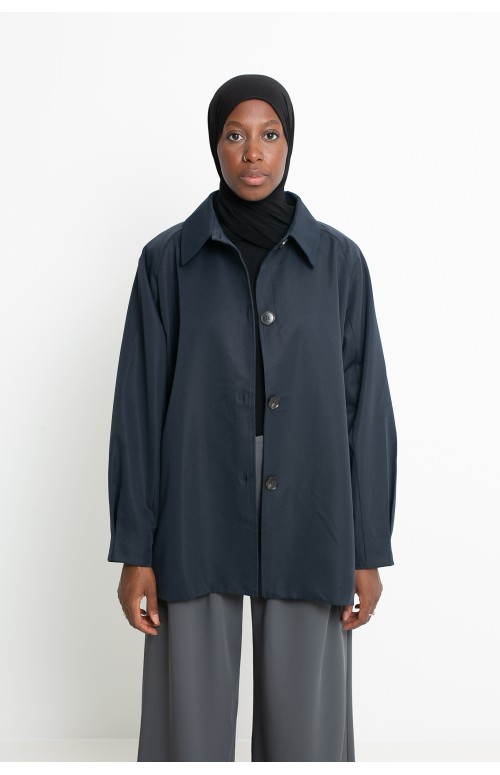 Trench minimaliste pour femme.