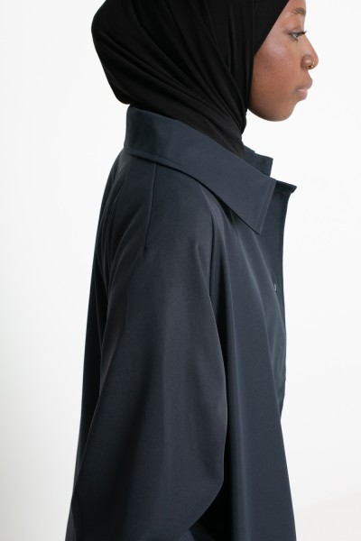 Trench minimalist Tokyo bleu marine