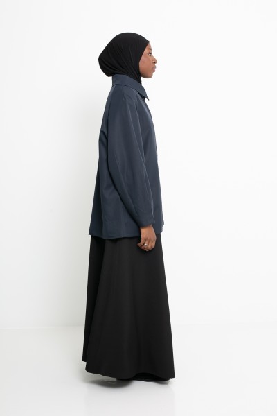Trench minimalist Tokyo bleu marine
