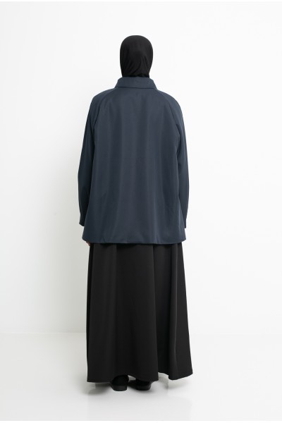 Trench minimalist Tokyo bleu marine