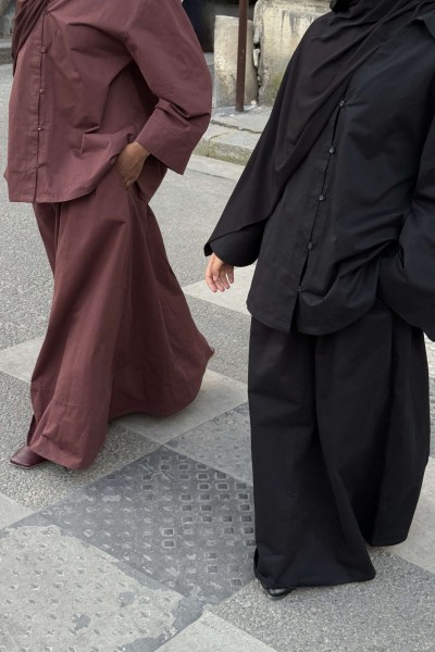 Black Hanoi skirt