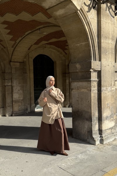 Chemise Milan beige