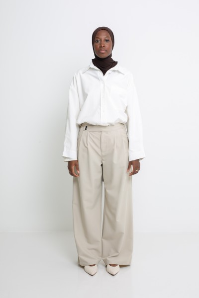New York City pants in greige