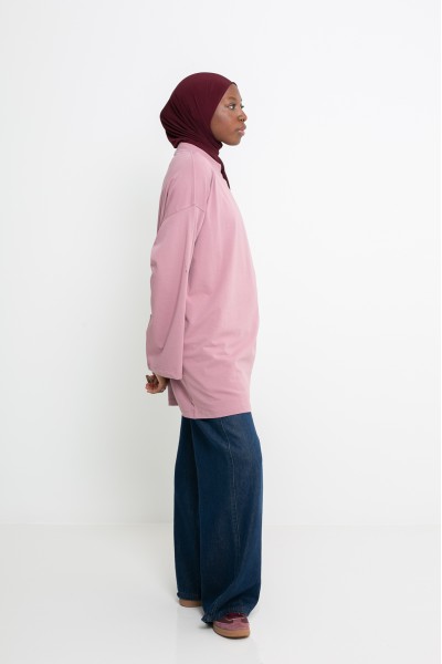 Maxi old pink Salam t-shirt