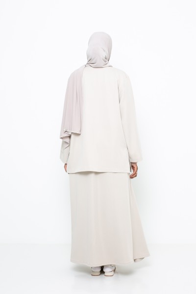 Paris city set, greige skirt