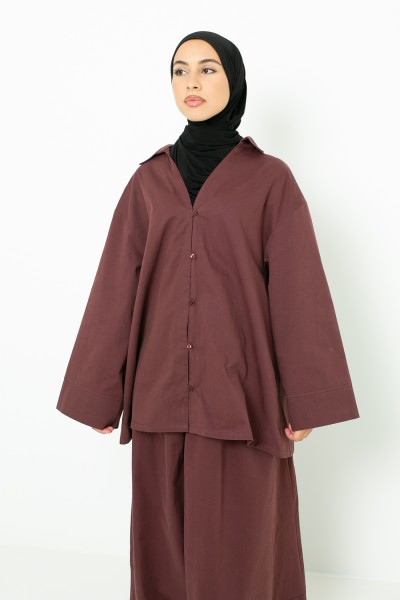 Hanoi Maroon Shirt