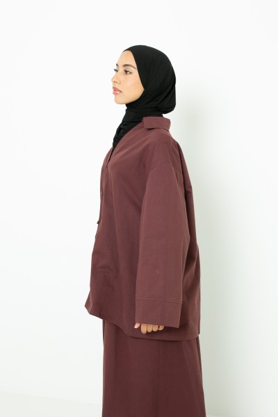 Hanoi Maroon Shirt