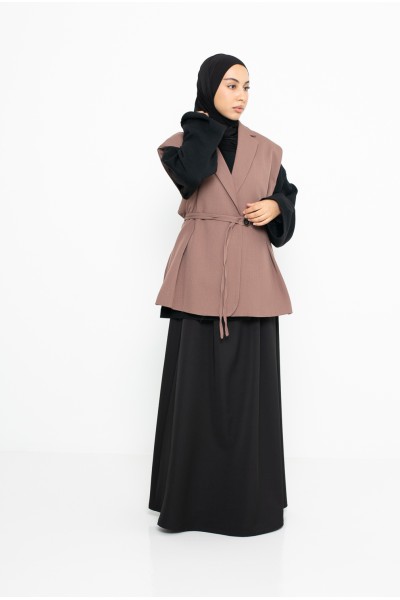 Blazer sans manche viennois