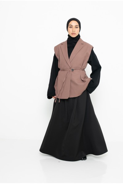 Blazer sans manche viennois