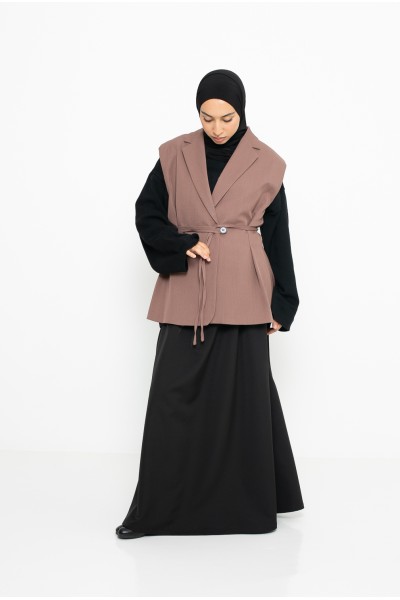 Blazer sans manche viennois
