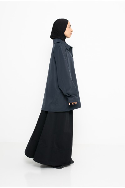 Trench minimalist Tokyo bleu marine