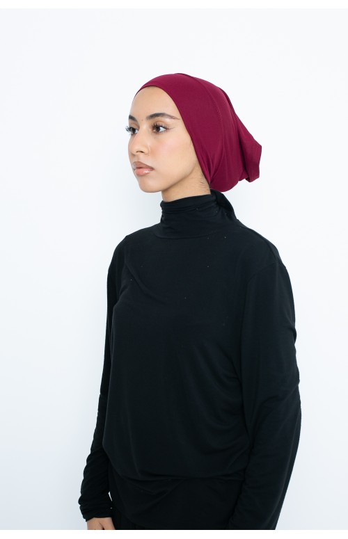 Bonnet jersey sous hijab pour femme musulmane