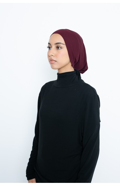 Bonnet jersey sous hijab pour femme musulmane
