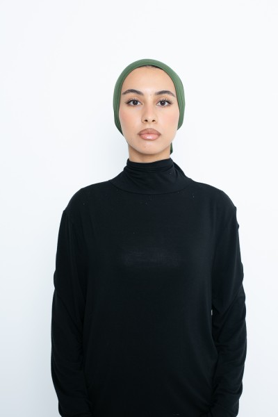 Bonnet tube Jersey kaki