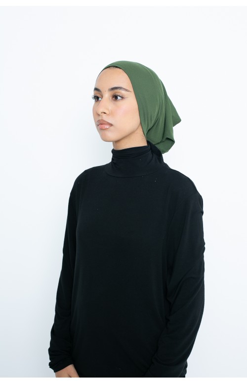 Bonnet jersey sous hijab pour femme musulmane