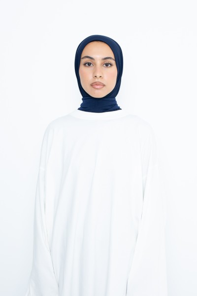 Hijab easy bleu foncé