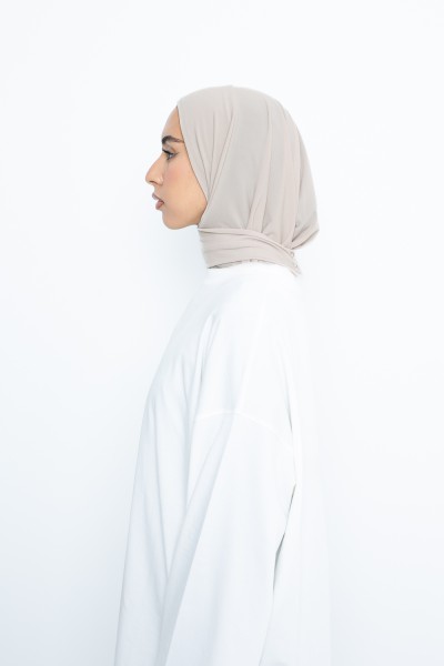 Hijab easy greige