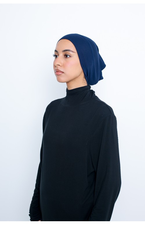 Bonnet tube en Jersey sous hijab