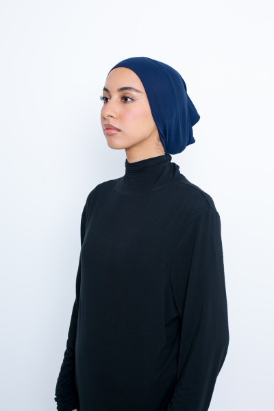 Navy Jersey Tube Hat
