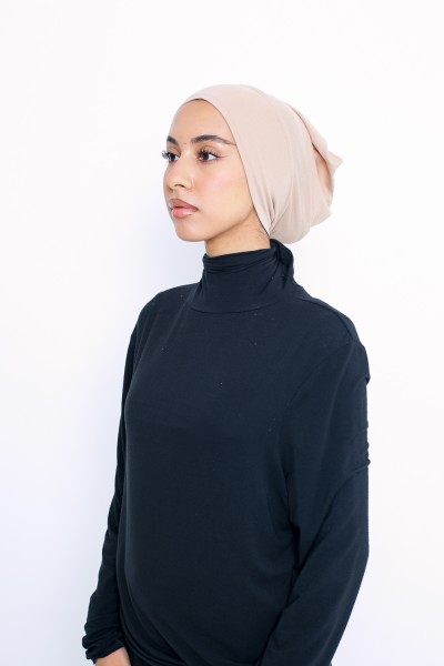 Greige Jersey Tube Hat